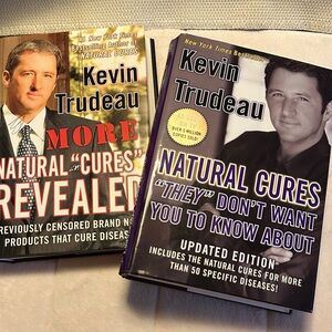 Natural cures hardcover set of two by Kevin Trudeau